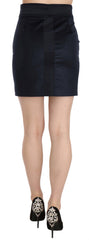 GF Ferre Chic High Waist A-Line Mini Skirt