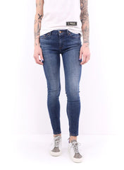 Don The Fuller Blue Cotton Women Jeans