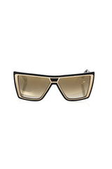 Frankie Morello Black Acetate Women's Sunglass