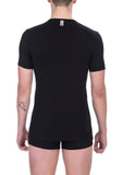 Bikkembergs Sleek Bi-Pack V-Neck T-Shirt Ensemble