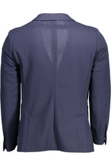 Gant Blue Polyester Men Jacket