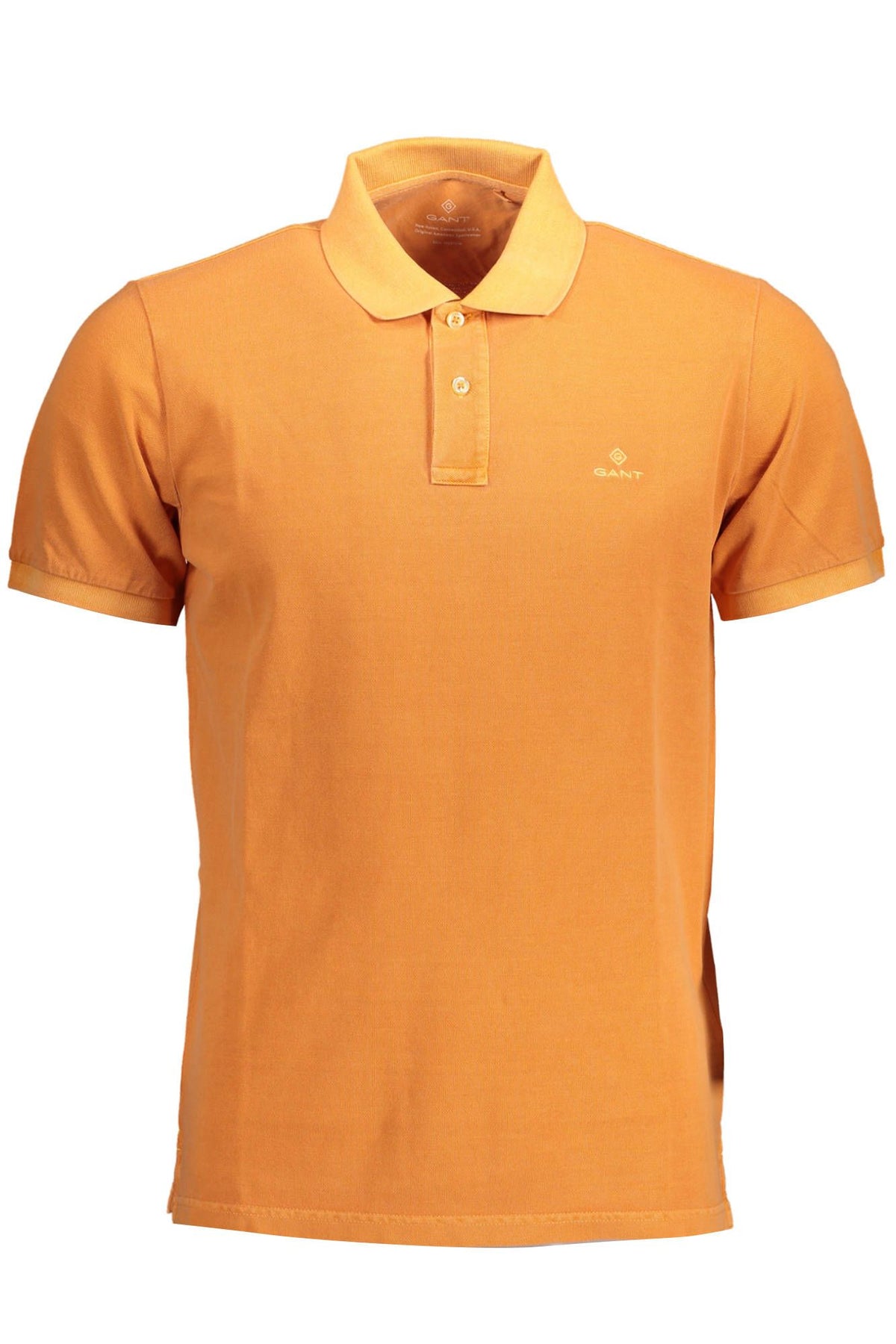 Gant Orange Cotton Men Polo