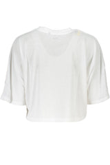 Fila White Polyester Women T-Shirt