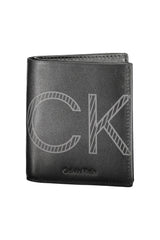 Calvin Klein Black Leather Men Wallet