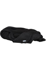 North Sails Black Cotton Men Scarf