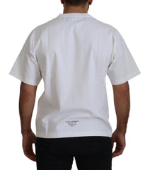 Dolce & Gabbana Timeless White Logo Crewneck Tee