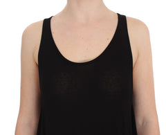 PLEIN SUD Sleek Black Cami Blouse Tank Top