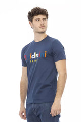 Baldinini Trend Blue Cotton Men's T-Shirt