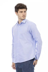 Baldinini Trend "Light Blue Cotton Men Shirt"