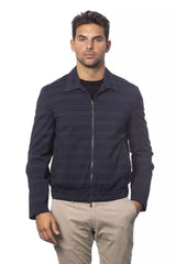 Verri Blue Wool Men Jacket