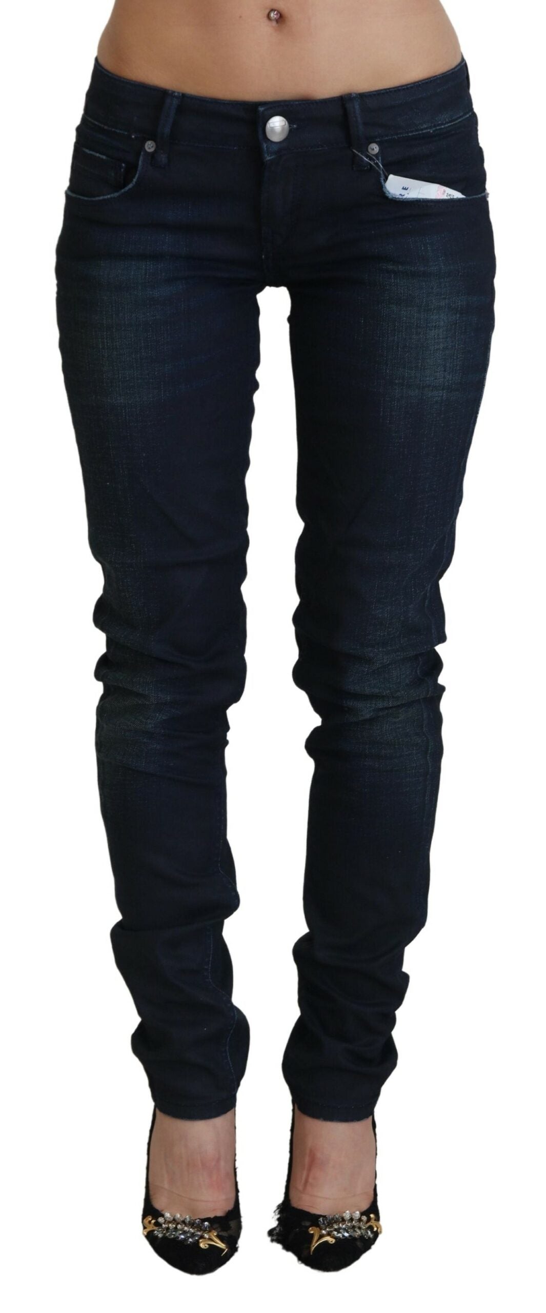 Acht Slim Fit Cotton Denim Jeans