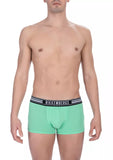 Bikkembergs Green Cotton Men Underwear Trunk Pack