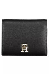 Tommy Hilfiger Black Polyethylene Women Wallet