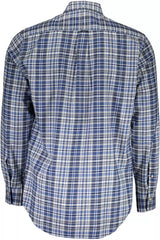 Gant Blue Cotton Men Shirt