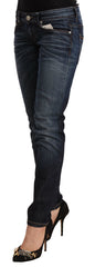 Acht Chic Slim Fit Blue Washed Jeans