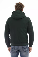 Baldinini Trend Green Polyester Men Jacket