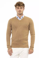 Baldinini Trend Beige Modal Men Sweater