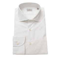 Bagutta White Cotton Men's Shirt