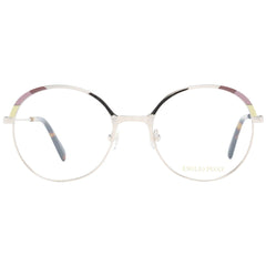 Emilio Pucci Gold Women Optical Frames