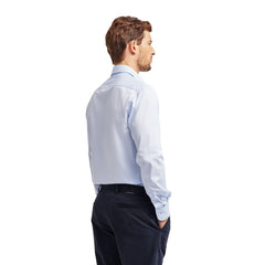 Ballantyne Light Blue Cotton Men Shirt