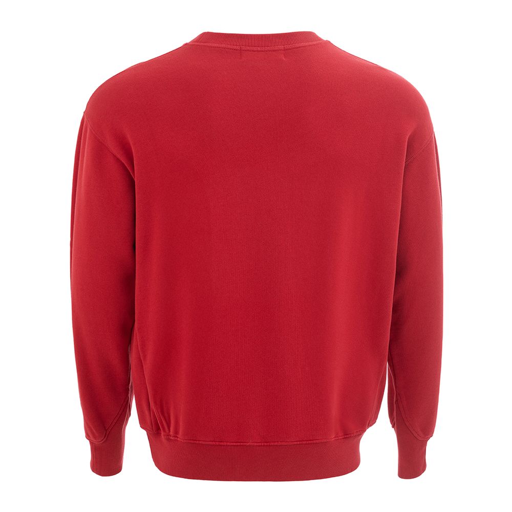 Ambush Elevated Red Cotton Sweater