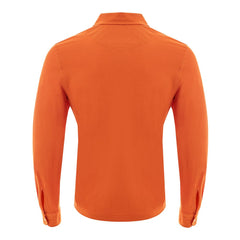 Gran Sasso Elegant Orange Cotton Polo for Men