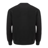 Versace Jeans Sleek Black Cotton Sweater for Men