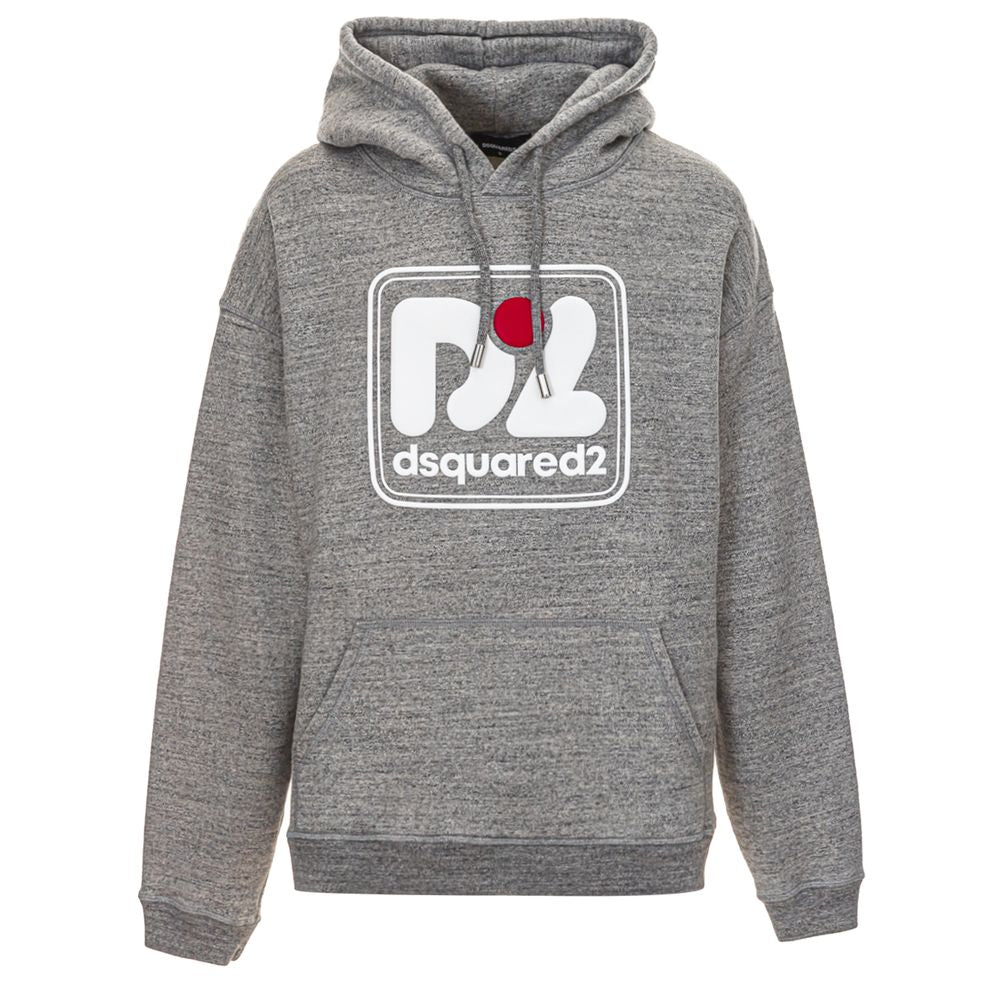 Dsquared² Gray Cotton Sweater