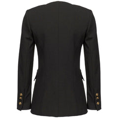 PINKO Black Viscose Suits & Blazer