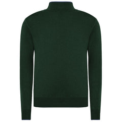 La Martina Green Acrylic Sweater