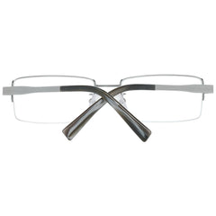 Ermenegildo Zegna Silver Men Optical Frames