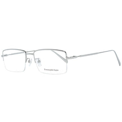 Ermenegildo Zegna Silver Men Optical Frames