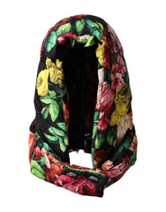 Dolce & Gabbana Hat Multicolor Floral Whole Head Wrap Hat