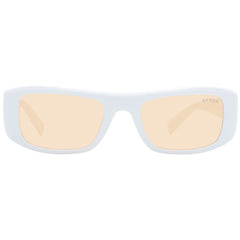 Guess White Unisex Sunglasses