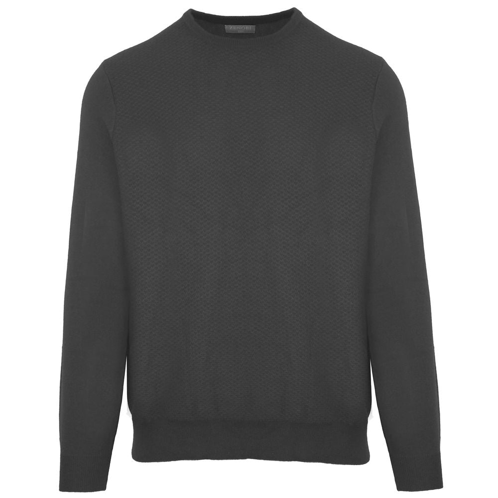 Malo Gray Wool Sweater