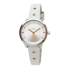 Furla White Leather Watch