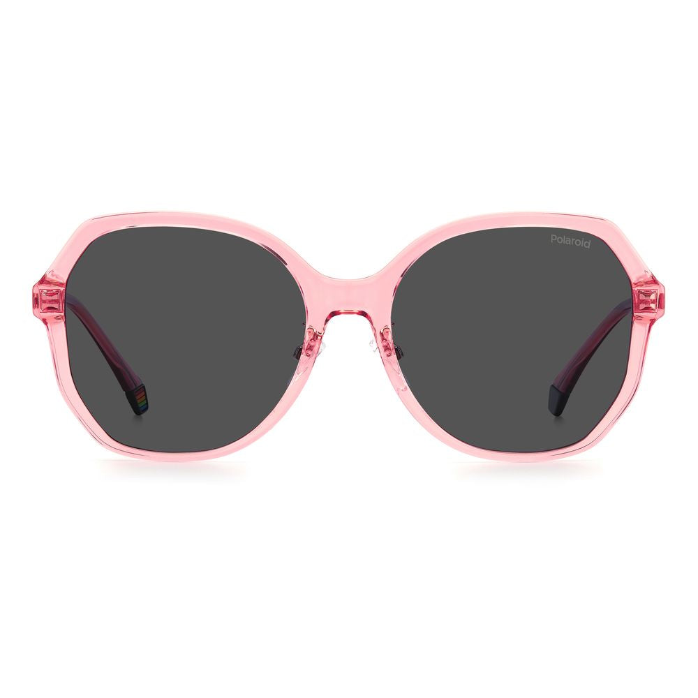 Polaroid Pink Plastic Sunglasses