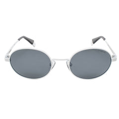 Polaroid White Metal Sunglasses