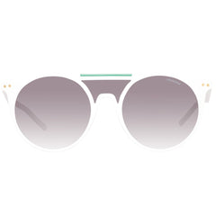 Polaroid White Acetate Sunglasses