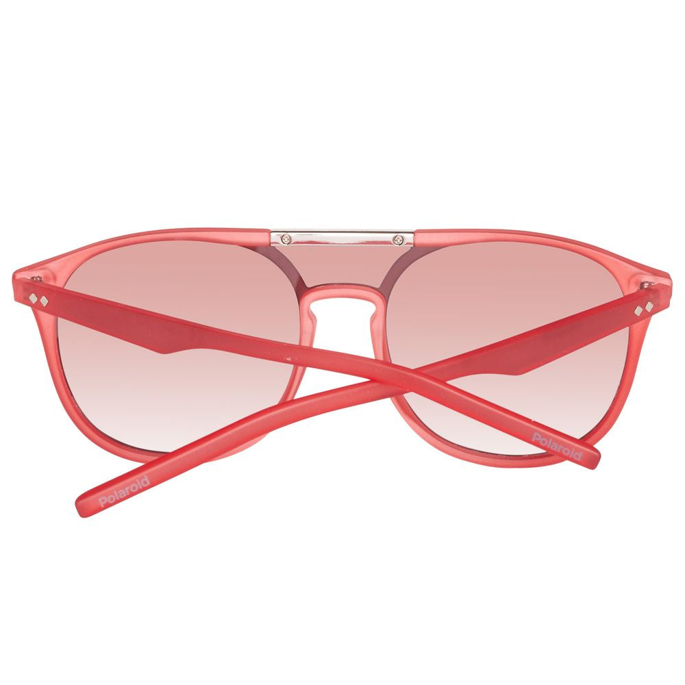 Polaroid Red Acetate Sunglasses