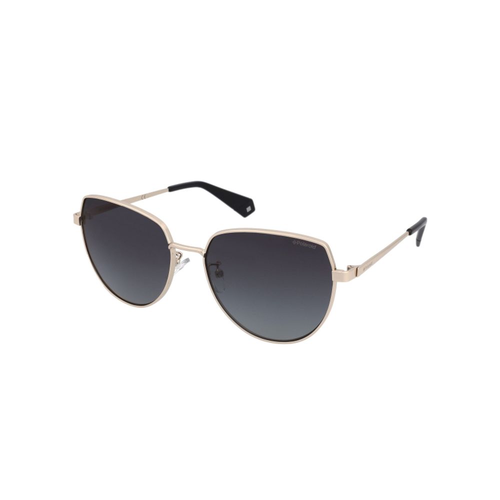 Polaroid Gold Metal Sunglasses