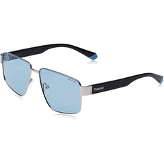 Polaroid Blue Metal Sunglasses