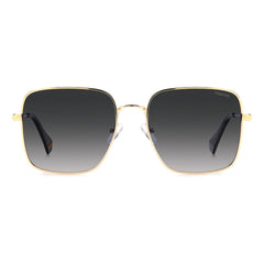 Polaroid Gold Metal Sunglasses