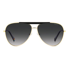 Polaroid Black Metal Sunglasses