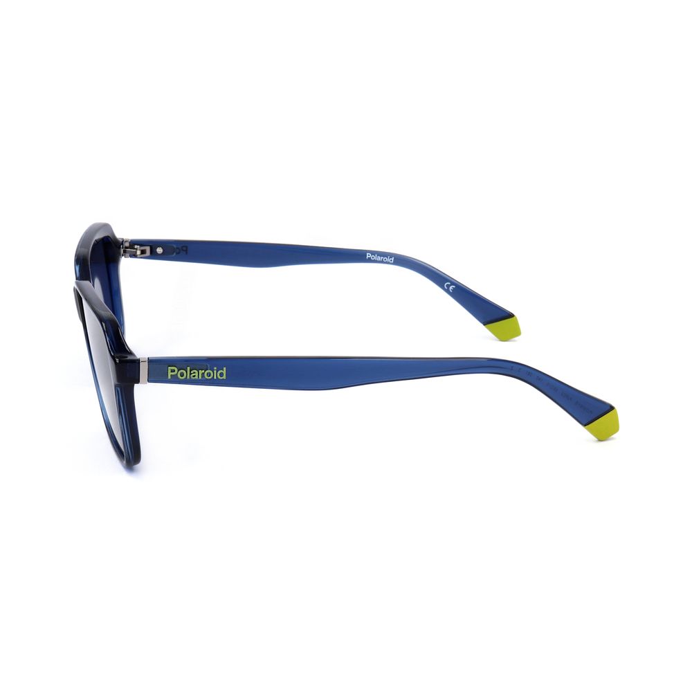 Polaroid Blue Metal Sunglasses