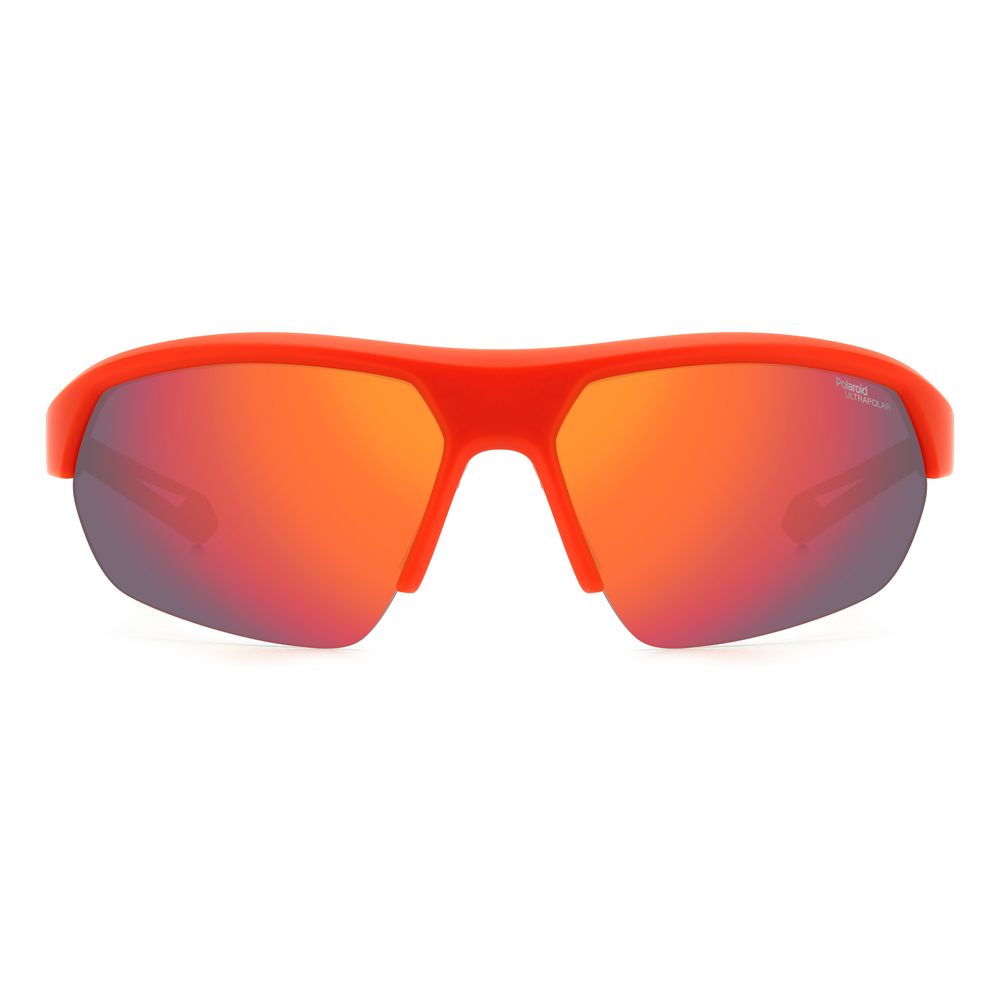 Polaroid Red Resin Sunglasses