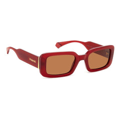 Polaroid Red Resin Sunglasses