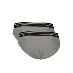 Cavalli Class Gray Cotton Underwear