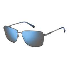 Polaroid Gray Metal Sunglasses