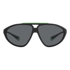 Polaroid Black Rubber Sunglasses